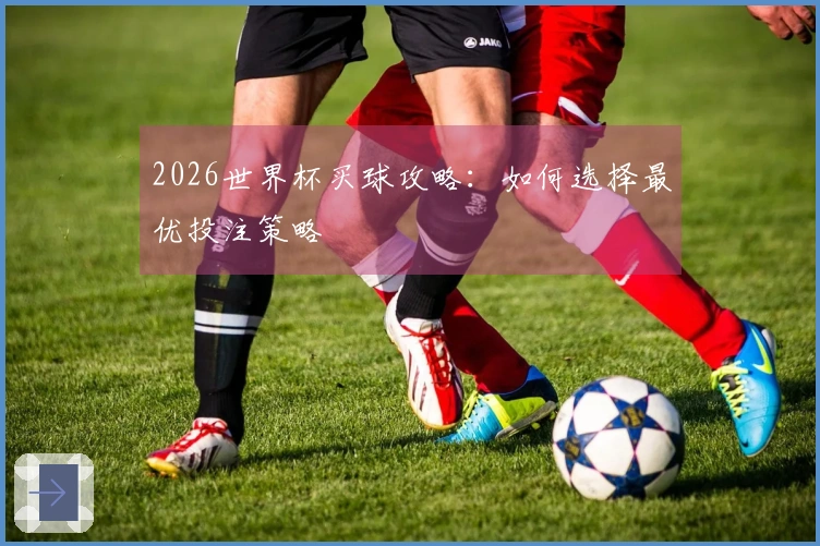 2026世界杯买球攻略：如何选择最优投注策略